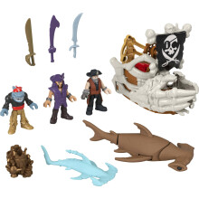 Imaginext Billy Bones Pirate Ship Playset with Accessories