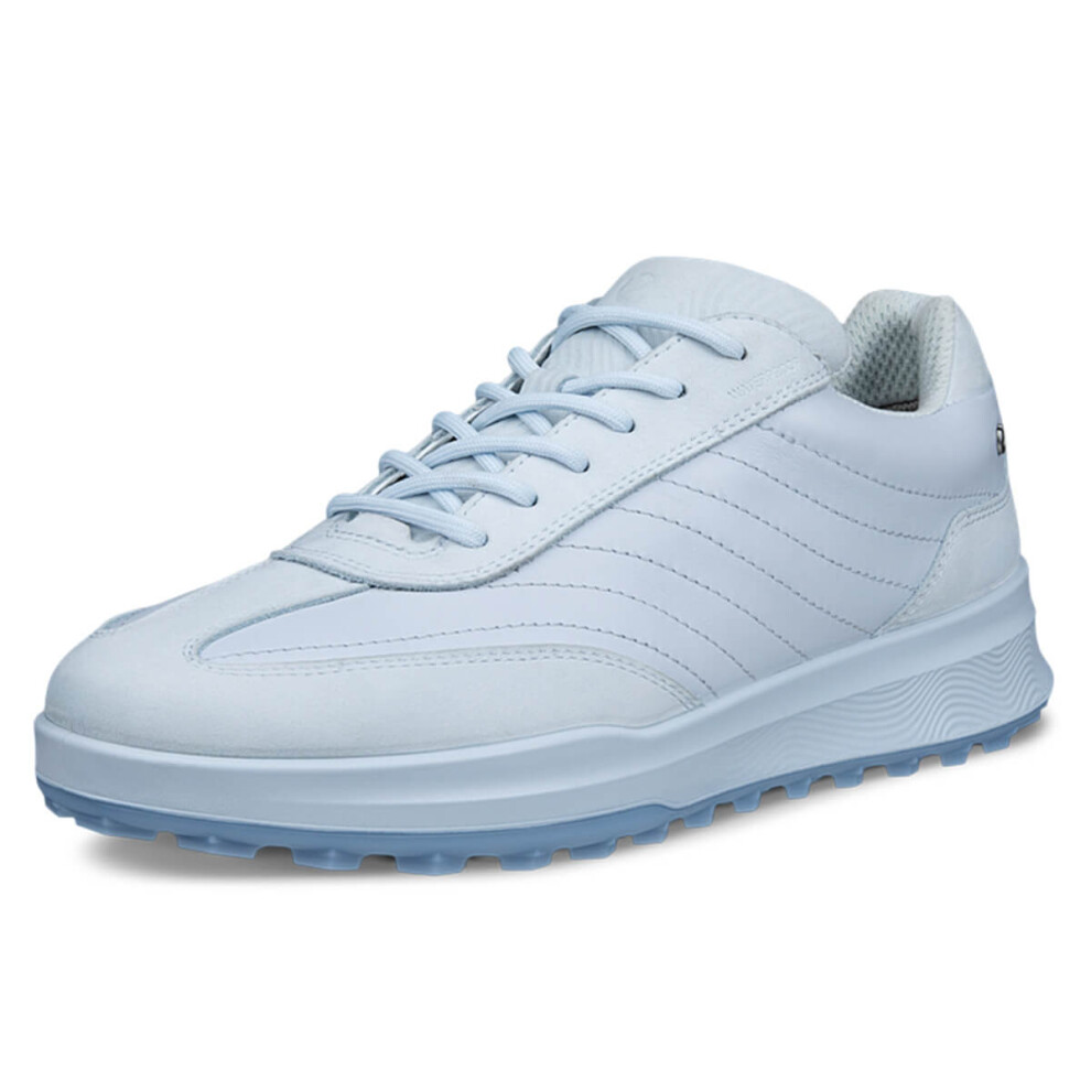 Ecco (Uk 6.5-7, Air/Air) Womens 2026 Street Vibe Lace Waterproof Spikeless Leather Golf Shoes