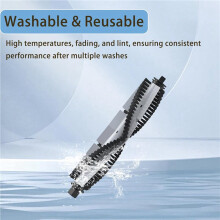 2X Main Brush Replacement for A30 Pro Robot Vacuum Cleaner Parts Rubber Roller Brushes Household Clean Tools