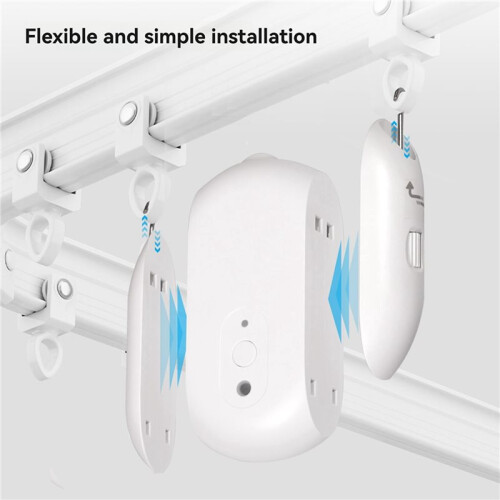 2X Tuya ZigBee  Electric Curtain Robot Timing Auto Opener Closer Light Sensor App Remote Control 2