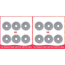 12 PCS Mop Pad for  X40/ X40 Pro/X40 Pro Ultra Sweeper Robot Accessories Replacement Part Vacuum Mop Cloth