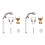 2X Trombone Water Gate Key Bond Trombone Water Gate Key Replacement Gate Valves Trombone Drain Valves 1