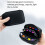 3X Flash Drive Storage Case - Dustproof Organizer Box for Thumb Drives and Electronic Accessories, A 3