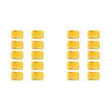 20 Pièces Support de Batterie pour 18V 20V Support de Quai de Batterie Mural pour Outil 18V-60V Support de Stockage de Batterie
