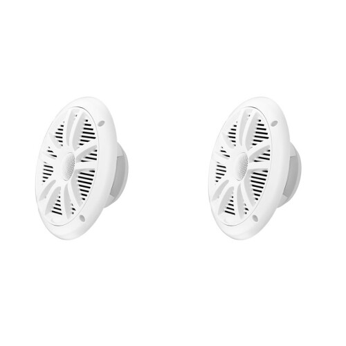 2X Alto-Falantes Marinhos de 6,5 Polegadas e 120 W, À Prova D'Água, Estéreo para Barcos, Iates, Carrinhos de Golfe, Trailers, Quadriciclos, UTVs,