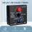 4Pcs Delay  Make Timer, QD-068, 0.03 to 10 Min, Adjustable Delay, 19-288 VAC or 6