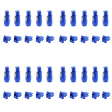 20X 3 PIN AC Powercon Connector Male Plug NAC3FCB AC Power Plug 20A/250V for Stage Light LED Screen