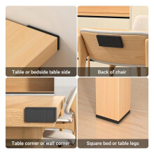 60 Protectores de Pared para Muebles, Topes de Espuma EVA para Cabecero de Cama, Topes para Cabecero de Cama, Parachoques para Cabecero