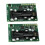 4 Modules de Capteurs de Qualité de L'Air SCD30 pour Mesures de CO2 et RH/T I2C Modbus PWM 2
