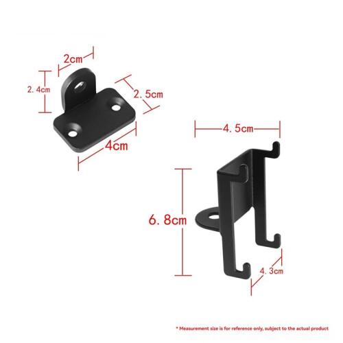 2X Speaker Wall Mount Bracket for  Virtually Invisible 300 Wireless Surround Speakers for SOUNDBAR 300 2