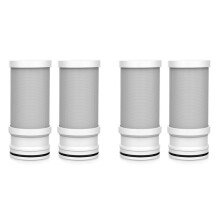 4 Filtros de Agua de Repuesto para Grifo Vortopt T1/T2. Reduce el Sabor y el Olor A Cloro.