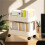 2X 2 Tier Rolling Utility Cart Storage Shelf Movable Storage Rack Kitchen Bathroom Slim Slide Organizer 5