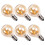 12Pcs 1.5W LED G40 Replacement Bulb 220V Retro Globe Gold Dimmable Bulb for Indoor/Outdoor String Lights E14 Base 3