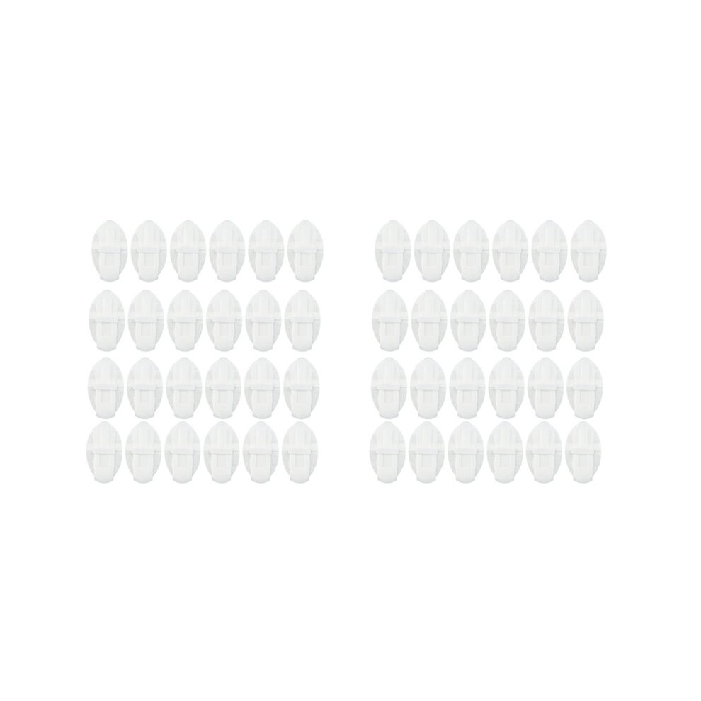 48pcs Catheter Stabilization Device,Self Adhesive Catheter Tube Urinary Leg Bag Holder Sticker, for PEG/G/Feeding White