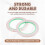 5mm Backed Copper Foil Tape for Stained Glass (2Roll) 10