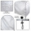 2X 3D Printer Protective Cover Universal Waterproof Dustproof Printer Cover 3D Printer Universal Soft Box C:55x55x55cm 1