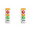 2X Visual Timer for Kids Traffic Light Audio Digital LCD Display Timer for Classroom Home Kitchen Countdown Visual Timer 2