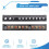 2X 7 Band Car Equalizer Audio EQ Tuning Crossover Amplifier Parametric Car Preamplifier Audio Equalizer +-12dB 5