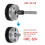 2X Extrusion Accessories AB Extrusion  Accessories 2.4 0.1 Special High Precision Gear VORON 3
