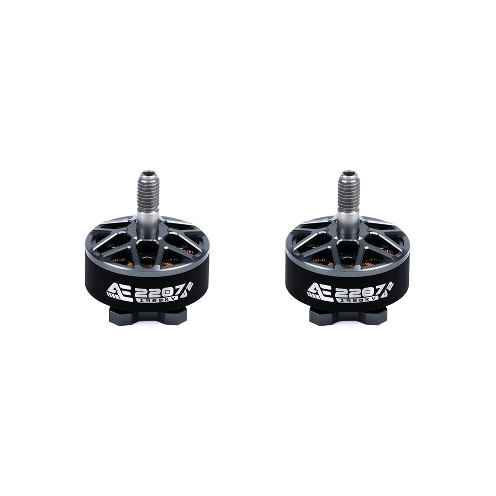2X Axisflying Ae2207 V2 1960Kv 6S Lipo Brushless Motor 5Mm Shaft Brushless Motor 4711130113510