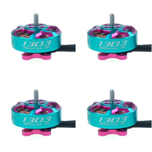4X V3 1303  Motor Brushless 8000KV Motor Drone para Drone de Corrida FPV de 2 Polegadas Cinewhoop