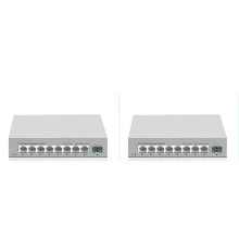 2X 2.5GbE Managed 8 Port 2500M Network 10G SFP+ Slot Web Managed Link Aggregation Homelab Setup EU PLUG