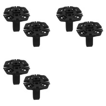 6Pcs for 3 5 6 7 8 X3 X4 X6 Car Radiator Hose Vent Clip Plug Coolant Radiator Fastening Element Clip 17118482944
