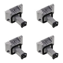 4X Módulo de Farol LED Angel Eye para  Série 1 F20 F21 2011-2015 Luz de Circulação Diurna Driver 63117296905, 7296905