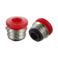 16 Stuks Pneumatische Fittingen Connectoren 2x4 PTFE Buis Bowden Snelkoppeling 1,75 mm Filament Hotend Extruder Kit 3D Printeronderdelen