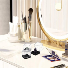 12pcs Transparent Plastic Rock Collection Display Case Sturdy Organizer for Gemstones Jewelry and Collectibles Storage