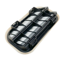 4x Rejilla de Ventilación Trasera para  Focus Fiesta Ecosport Metrostar 2001-2018 YF1A-54280B62-AE YF1A-54280B62-AD