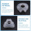 2X for  AirFit F40 Full Face Replacement Silicone Cushion,Not Include Filter Ring- Medium 5