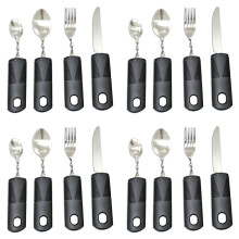 16pcs Bendable Cutlery Disabled Utensil Adult Weighted Utensils Elderly Built Adults Adaptive Tableware Gadgets