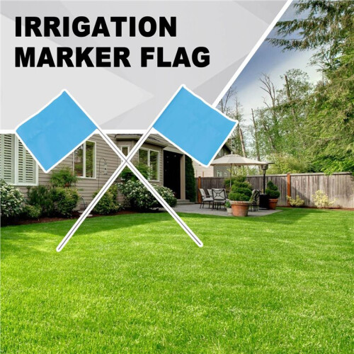 Marking Flags  Flags for Lawn 30 Pack, PVC Small Flags,Marking Flags Lawn Flags, Garden Flags,Survey Flags, 2