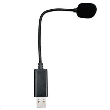 2X Tragbares USB-Mikrofon, Einstellbares -Mikrofon, Anti-Rausch--USB-Mikrofon für Laptop/PC