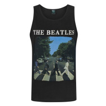 (Medium) The Beatles Vest (Mens Black)