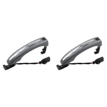 2X Auto  Buitendeurhendel 4L0837205B 4L0837207A voor  Q7 2007-2015 Buitendeurhendel met Sleutelknop 4L0 837 205B
