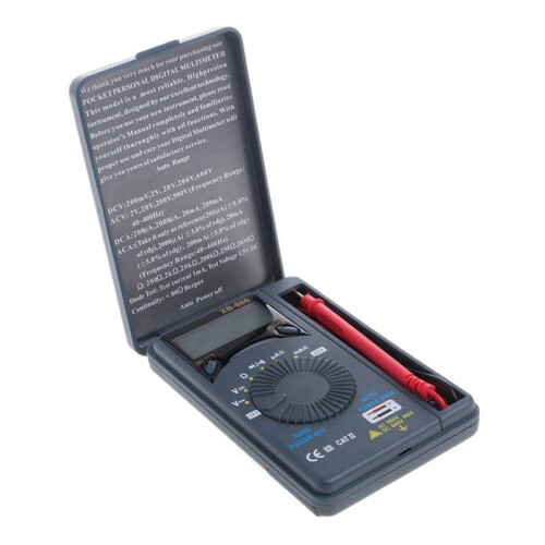 2X XB866  Auto Range LCD Voltmeter Tester Tool AC/for  Pocket Digital Multime 1