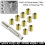 2X Thread Repair Kit M16X1.25 Thread Tap M14X1.25 Thread Inserts for Restoring Damaged Threads Car Pro Coil Tool 3