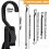 Bungee with Hooks,4Pcs Expanders with Hooks,100cm Adjustable Elastic Strap for Bicycle Carriers,Motorcycles 7