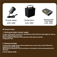 2X Audioverstärker 6j3 Vakuumröhre mit HIFI-Vorverstärker -Eingang Gallenpufferlautsprecher mit Upgrade für Heimkino DIY