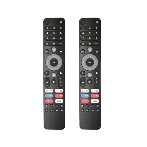4 Pcs Universal  TVs Remote Control for DEXP, , CHIQ - for Multiple Models,Infrared 1