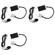 3X 12V Interface AUX Adapter for Accord 2003-2011 2005-2010 Fit 2006-2011 Car Accessories