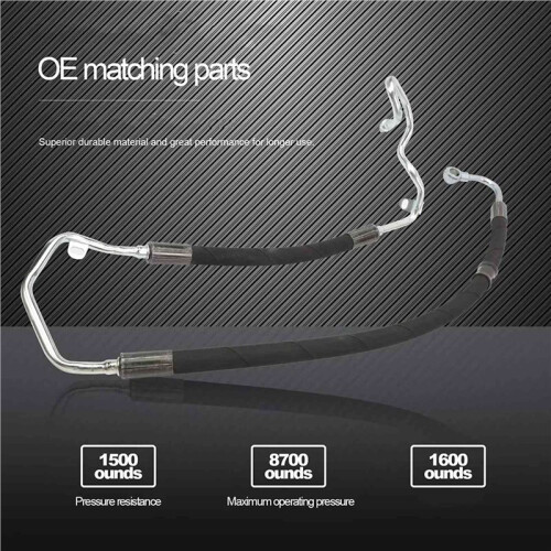 2X 2114660481 Power Steering Pressure  Hose for - E-Class W211 E240 E320 E-Class T-Model S211 E240 T