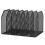 2X Metal 7-Section File Folder Organizer for Desk Vertical Office File Holder Duty Mesh Document Sorter 3