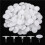 1000Pack Ceiling Hooks Adhesive Removable Wall Hanger, 2cm Disc Sticky Ceiling Hooks 3