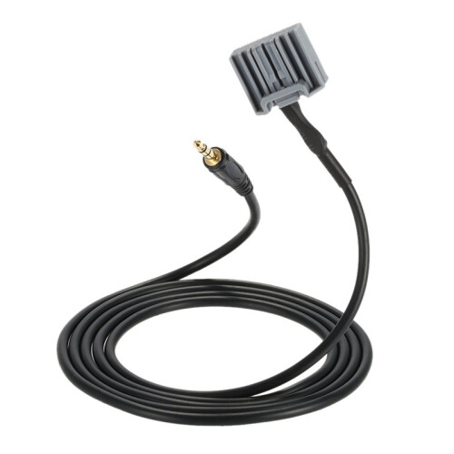 6pcs 3.5mm Audio Car GPS AUX Adapter Cable for   2006-2013 Input Connector 1