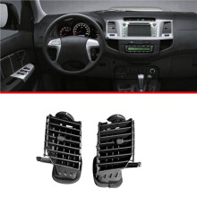 5Pair Dashboard Air Conditioning Outlet Grille Nozzle for Hilux 2004-2015 Central Control A/C Air Vent Assembly