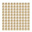 M3 X 3mm Female Thread Brass Knurled Threaded Insert Embedment Nuts 2000PCS 2
