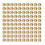 M3 X 3mm Female Thread Brass Knurled Threaded Insert Embedment Nuts 2000PCS 3